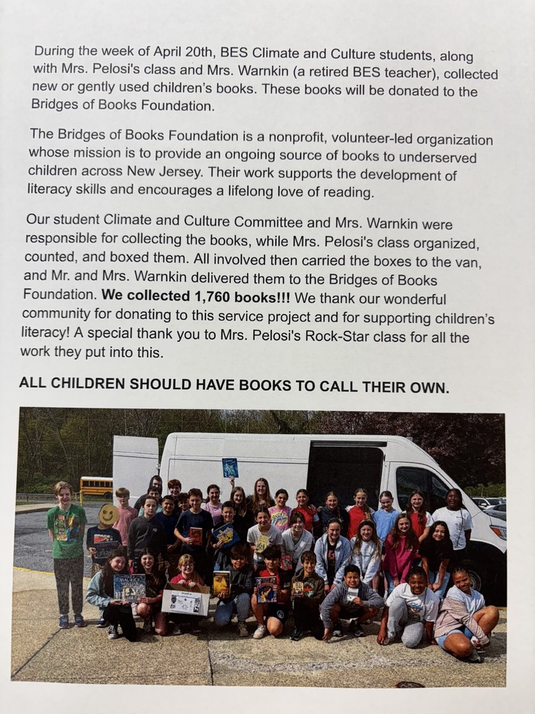 BES BOOK DRIVE