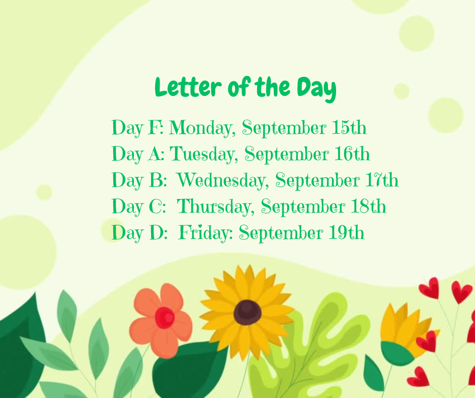Letter of the day