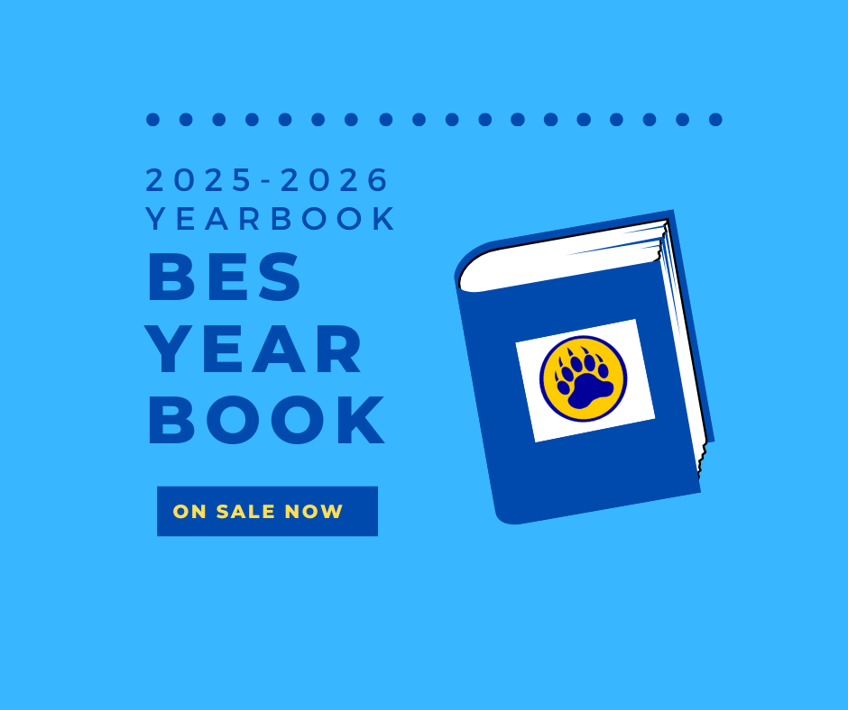 Purchase your BES yearbook today!