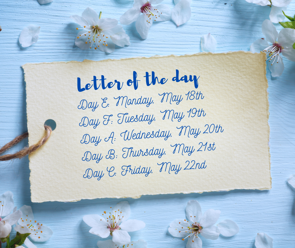 letter of the day 
