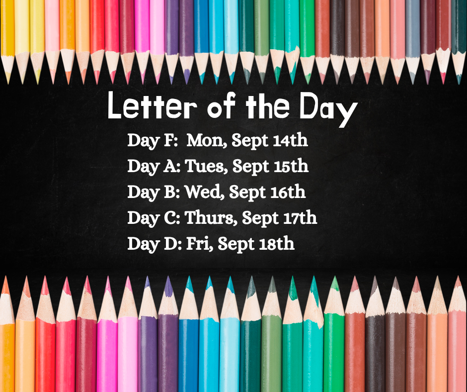 Letter of The Day