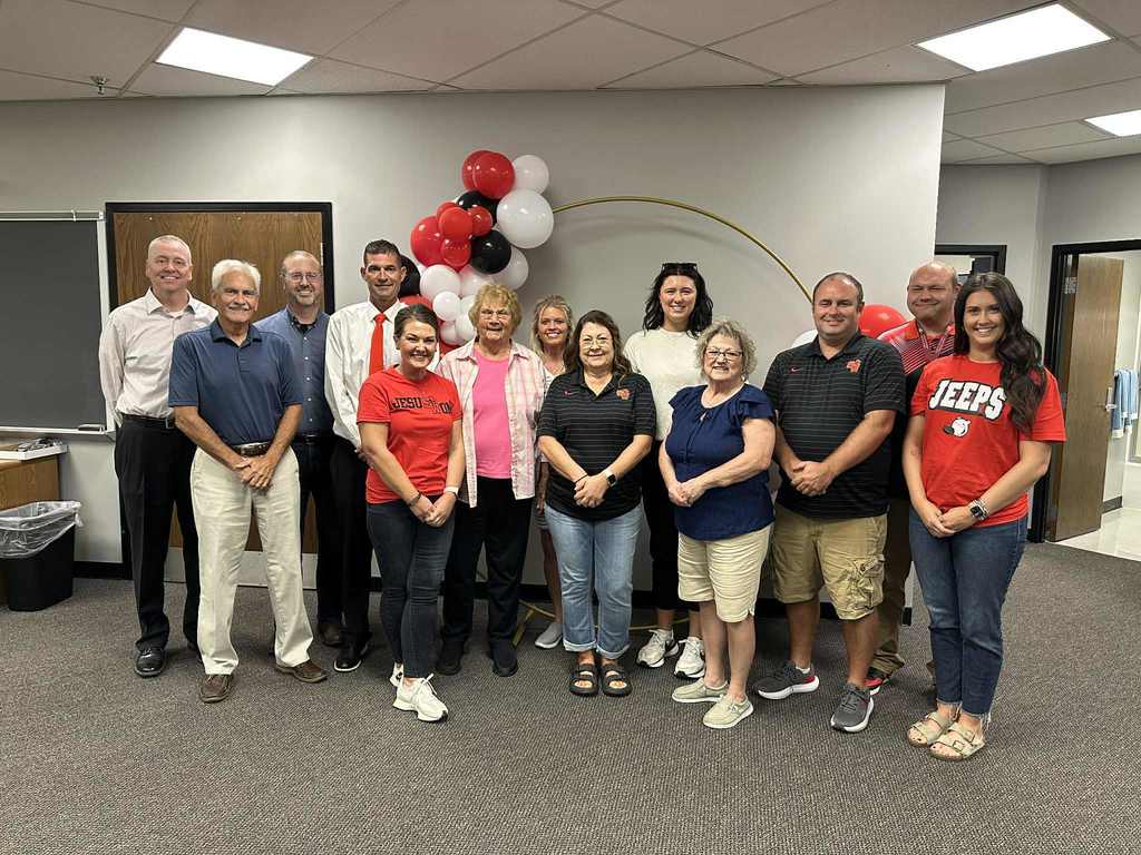 Kriescher with board and new employees 2025