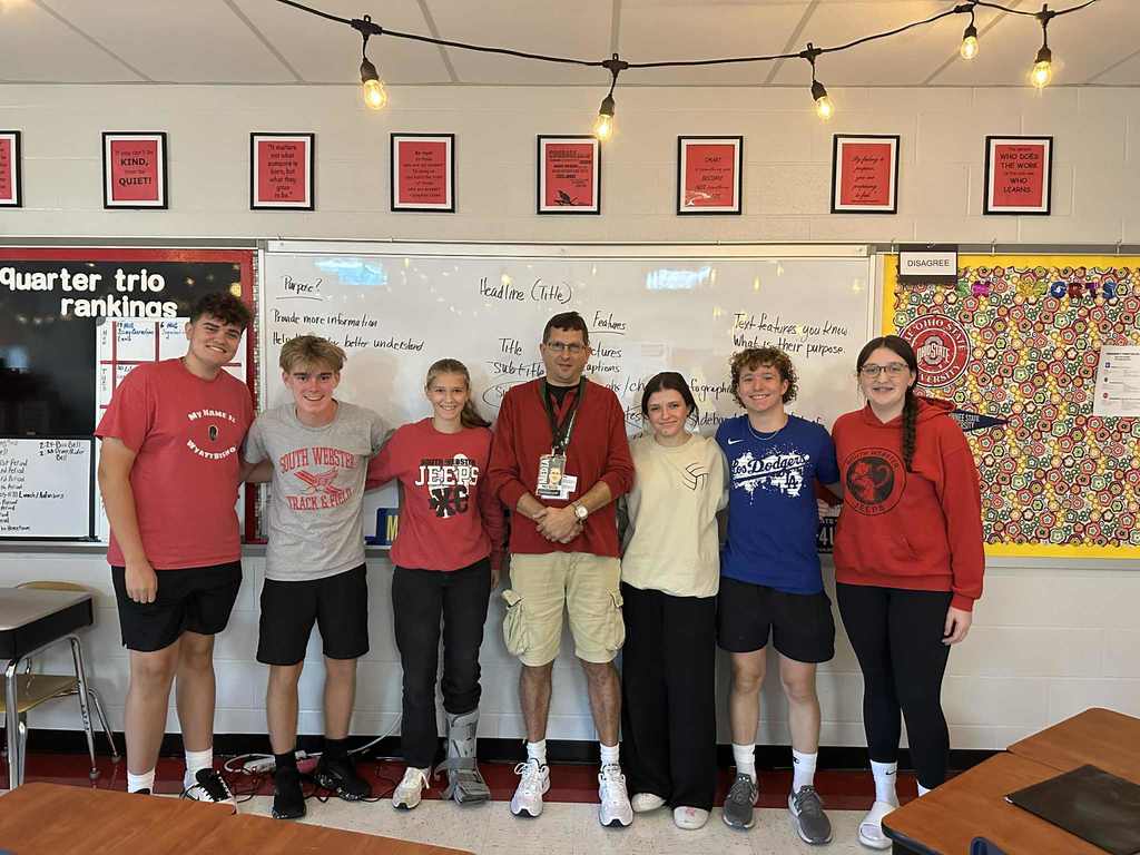 Paul Boggs and Journalism Class 2025