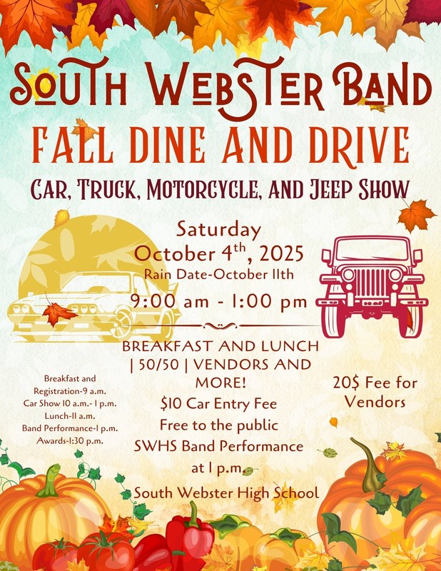 Band Car Show Fall 2025
