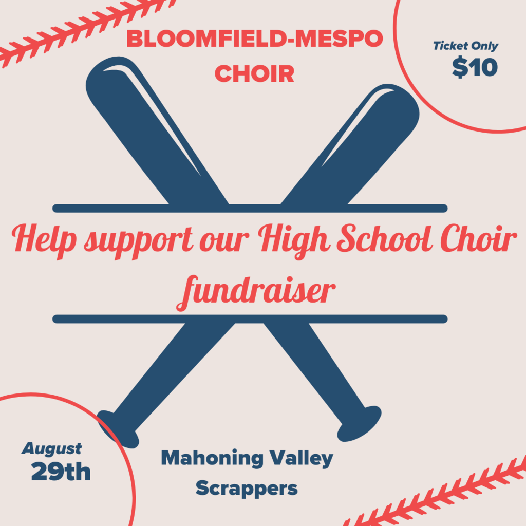 Bloomfield-Mespo High School Choir Fundraiser