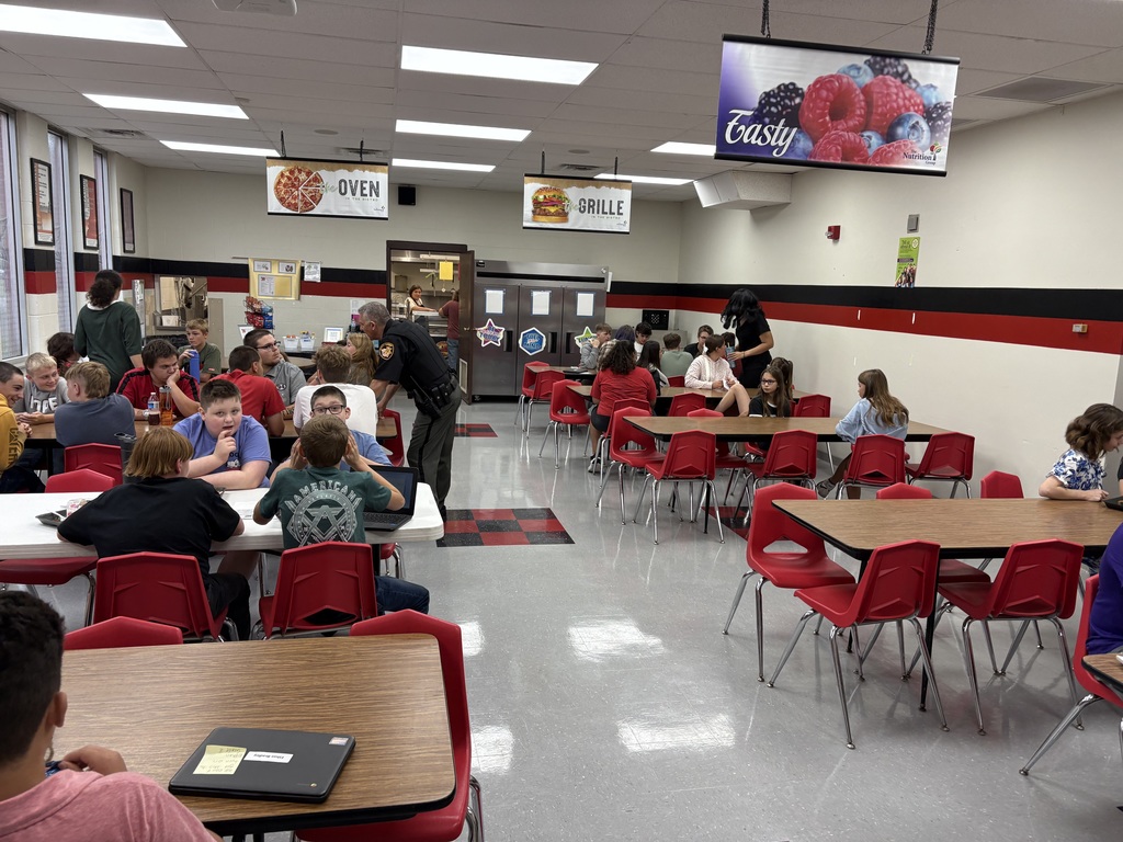Students Eating Lunch 