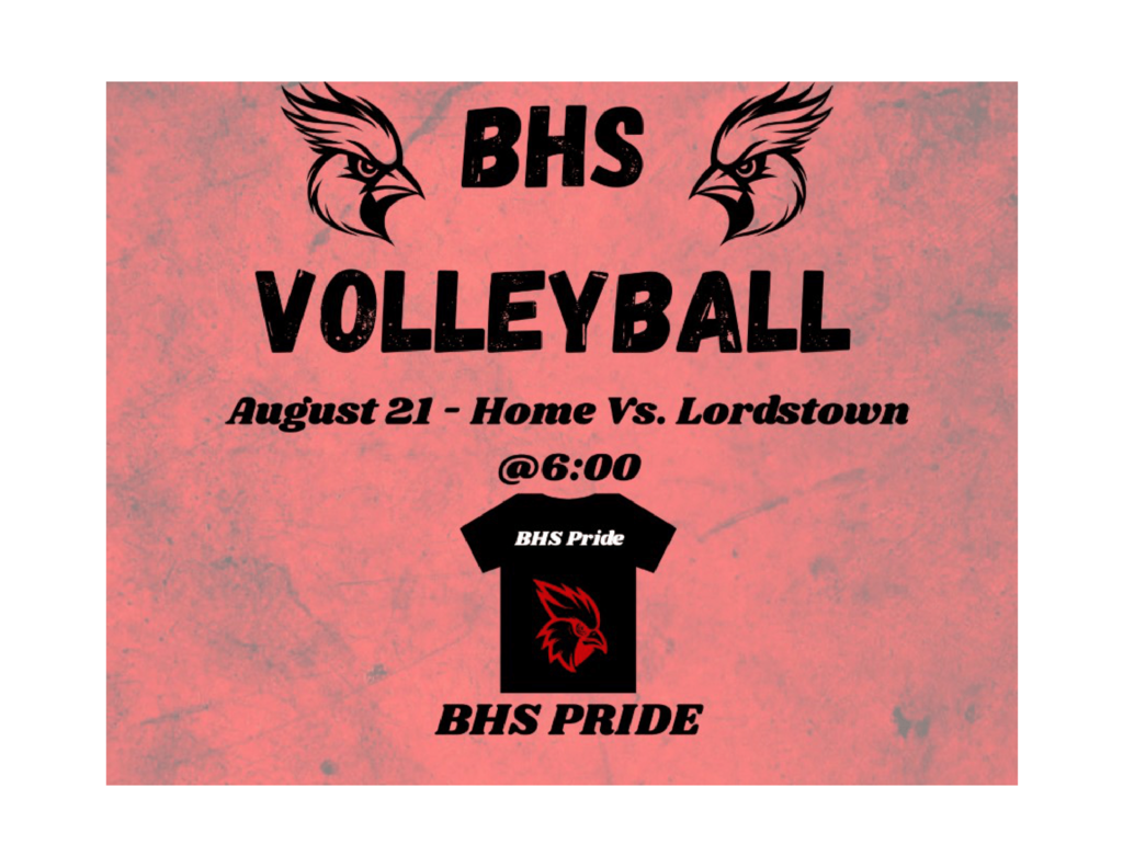 8/21/2025 Varsity Volleyball Game 