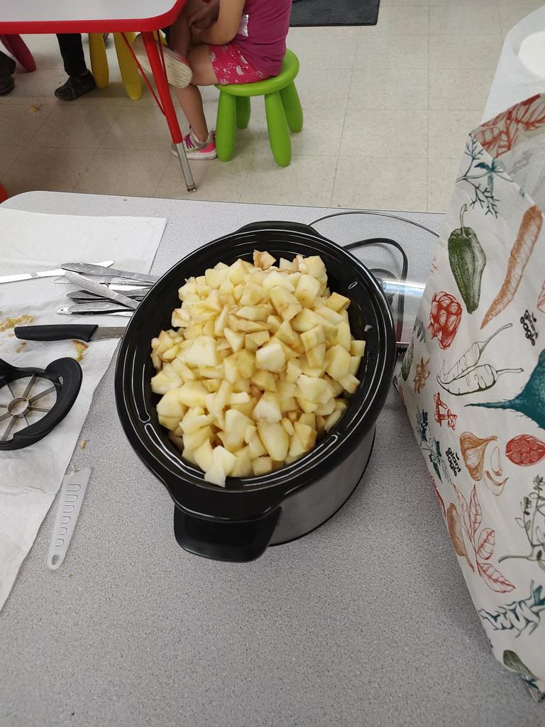 Preschool apple activities