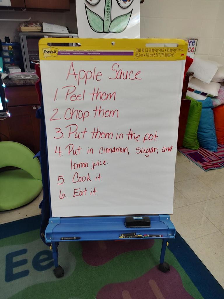 Preschool apple activities