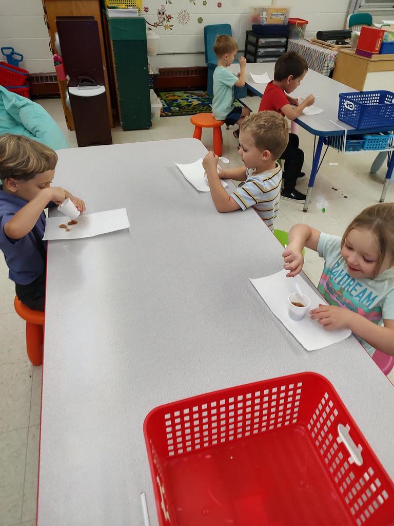 Preschool apple activities