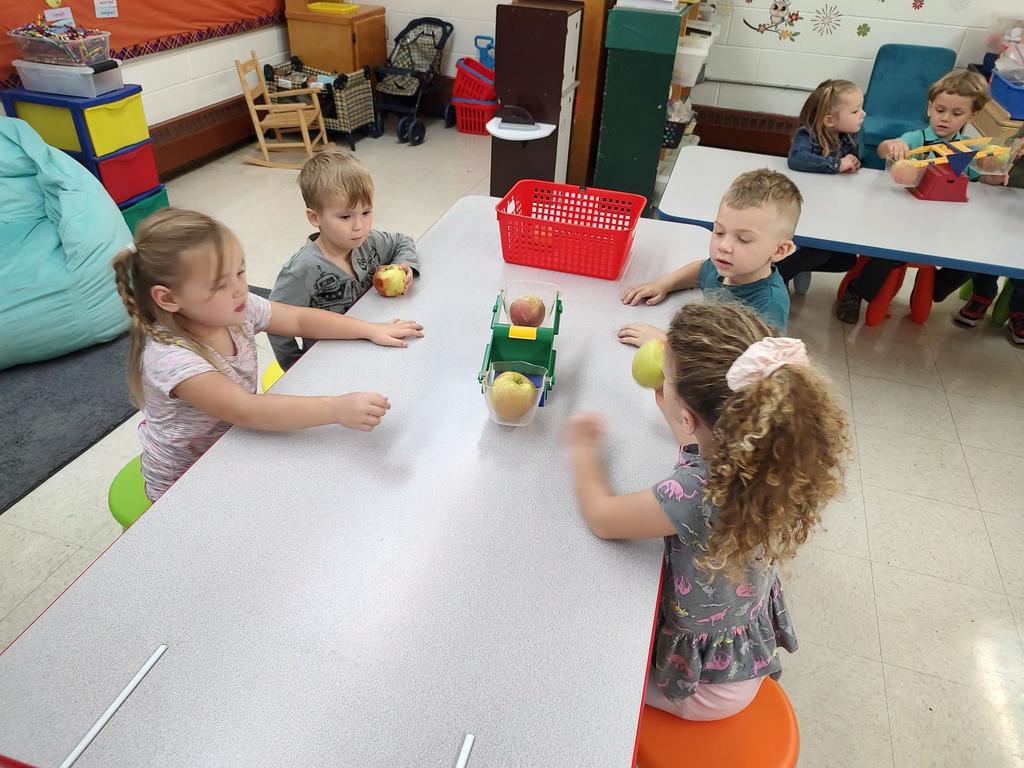 Preschool apple activities