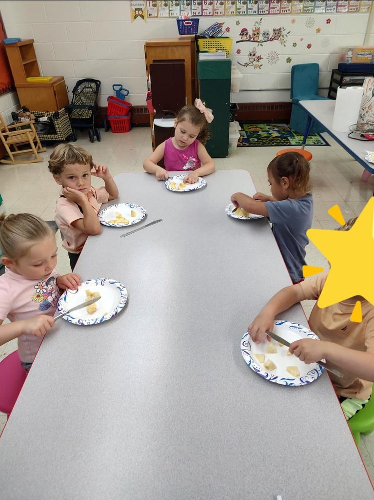 Preschool apple activities