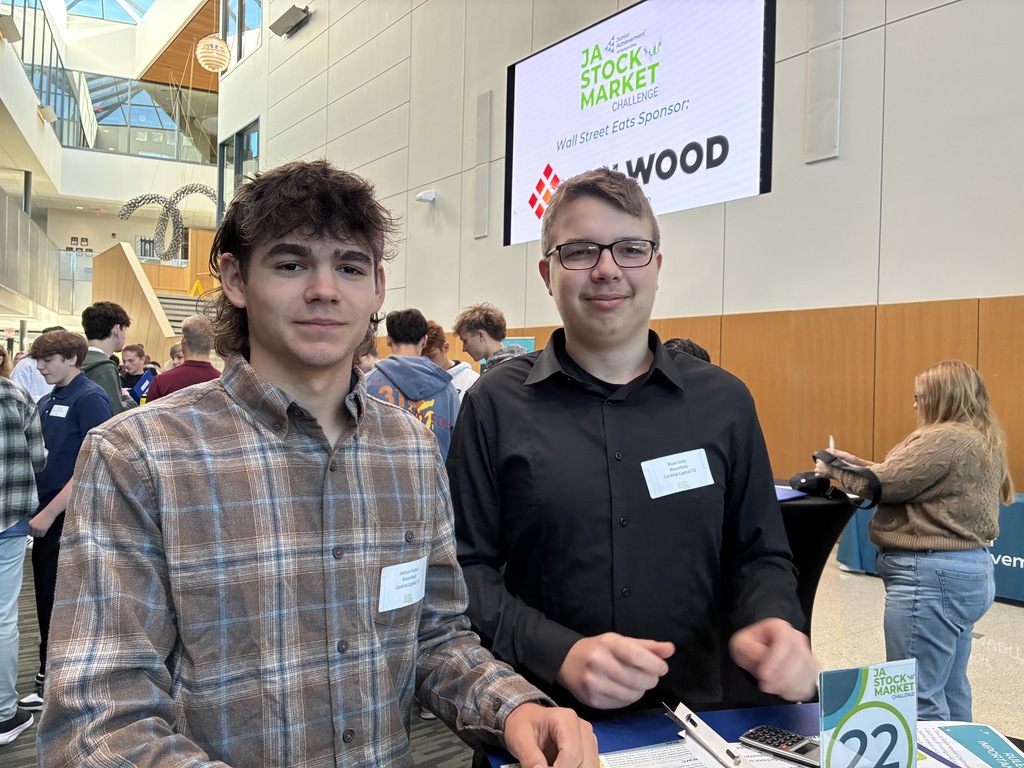 Students at Stock Market Activity  