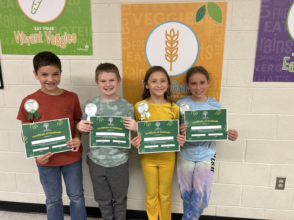 Students awarded an Upstander Badge