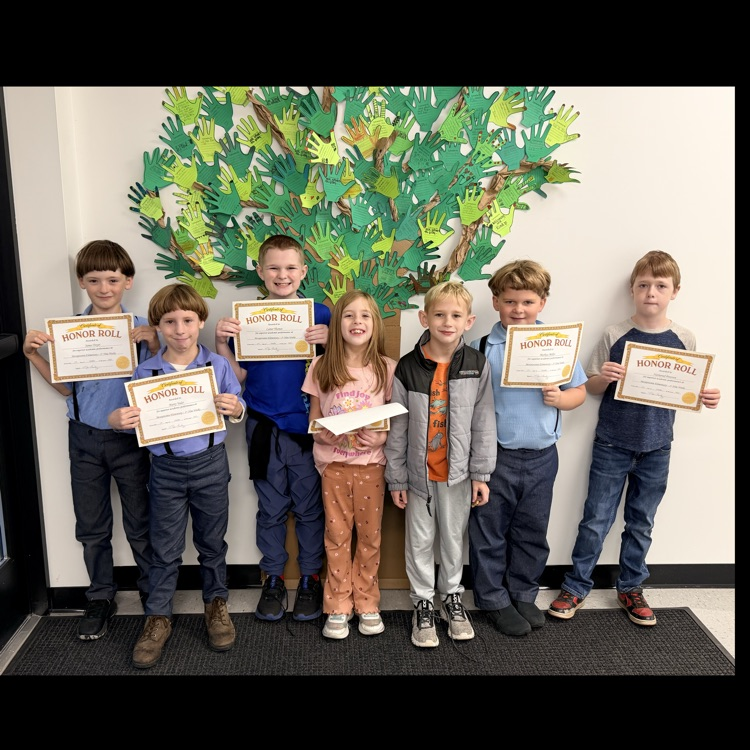 first nine weeks Honor Roll