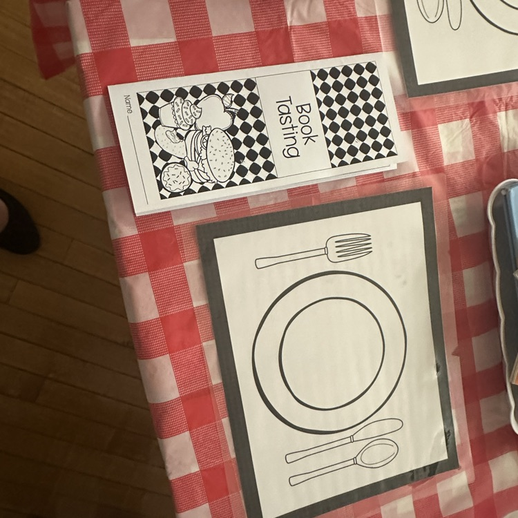 first grade book tasting