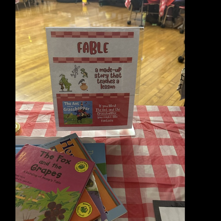 first grade book tasting