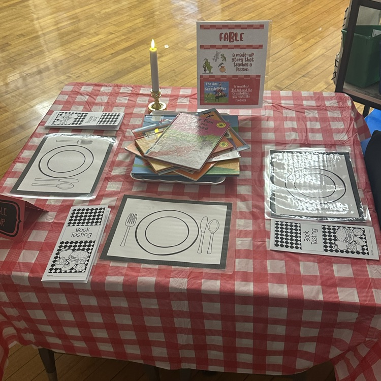 first grade book tasting