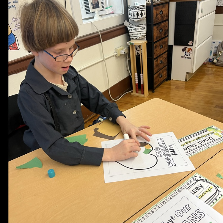 Veteran’s Day activity 