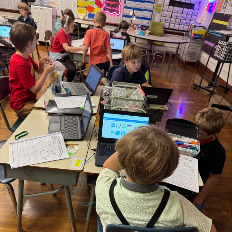 3rd grade researching about the Mayflower 