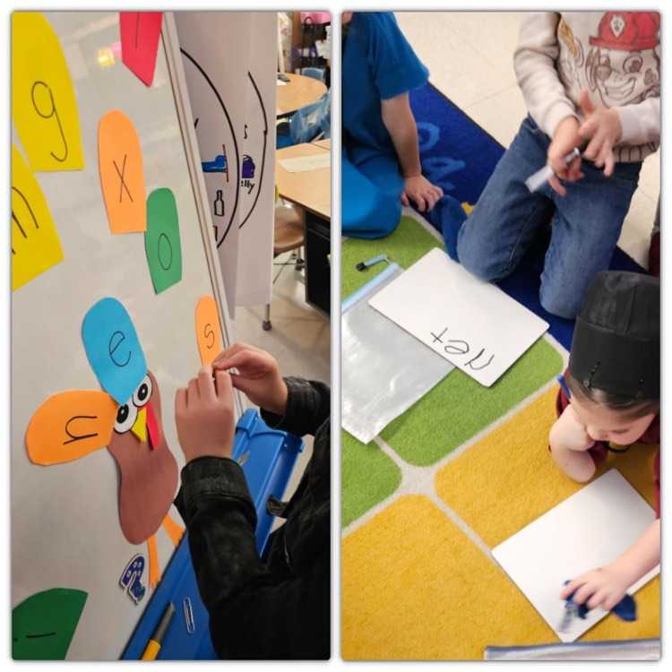 kindergarten fun in the classroom 