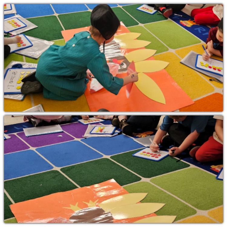 kindergarten fun in the classroom 