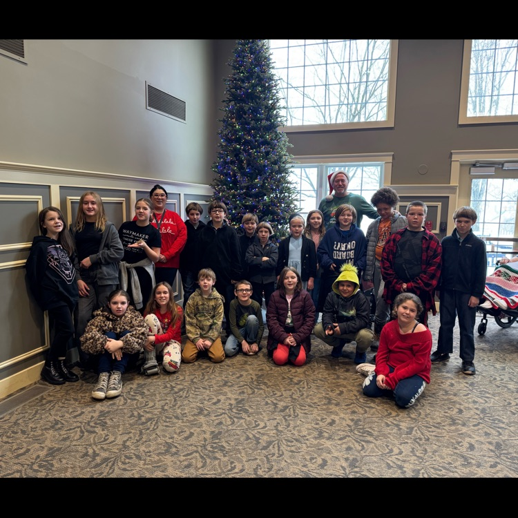 Caroling at Ohman Family Living at Briar