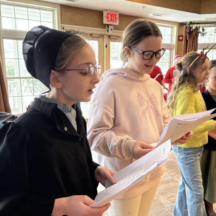 Caroling at Ohman Family Living at Briar