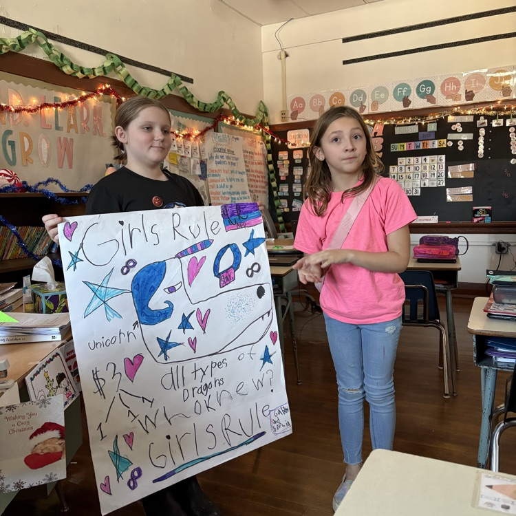 fourth grade learning about entrepreneurship