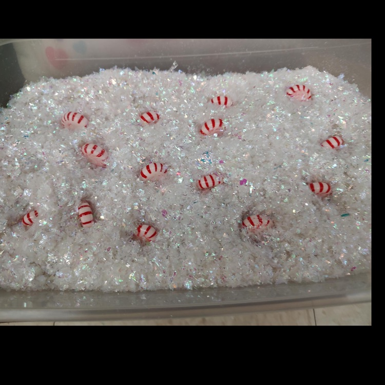 candy cane fun in preschool 