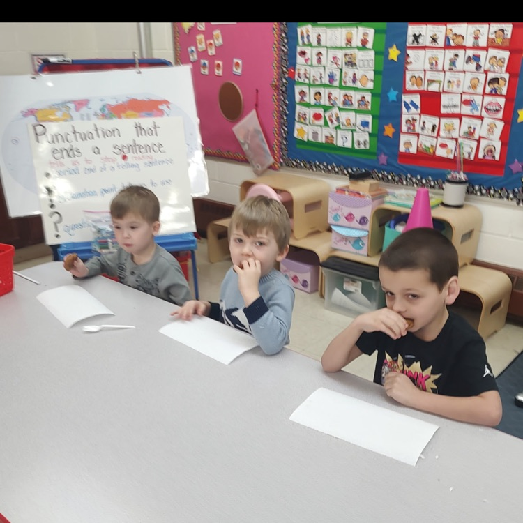 baking cookies in Preschool