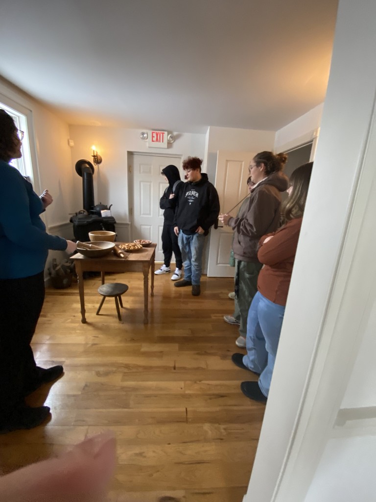 Students Touring McKinley Home 