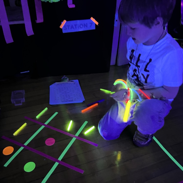 first grade celebrating the 120th day of school