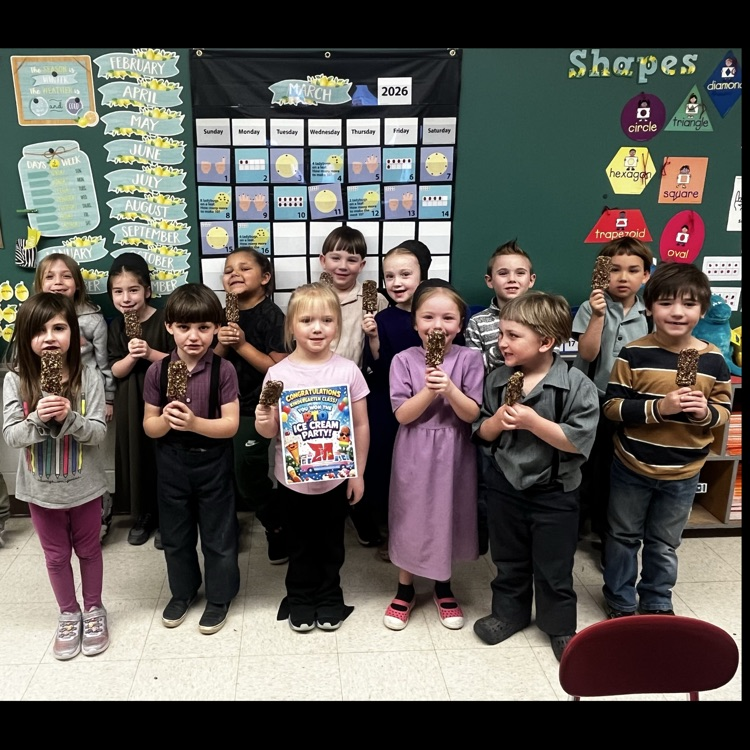 ice cream treat provided by PTO