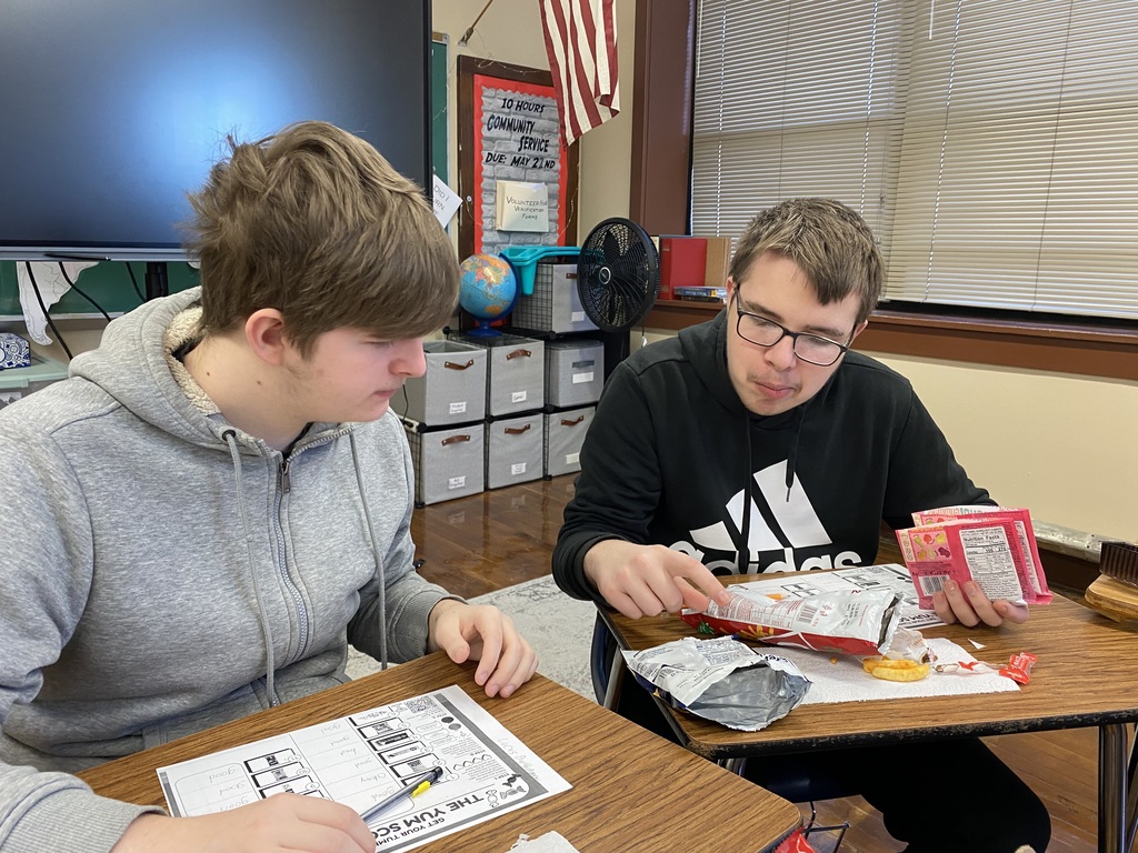 Students Trying New Food 