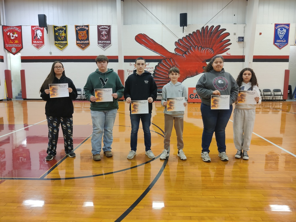 3rd Quarter Honor Roll  for MS 