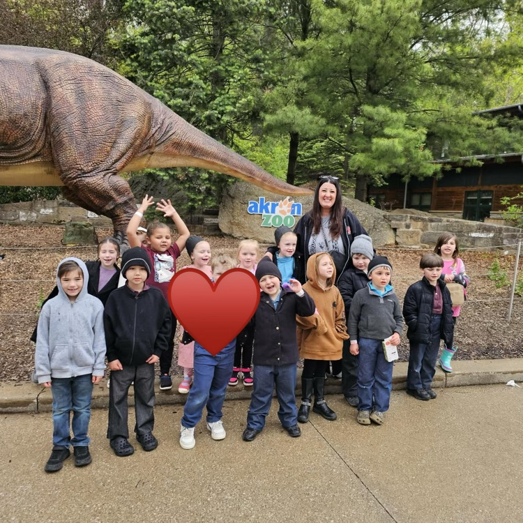 Kindergarten Field trip to Akron Zoo