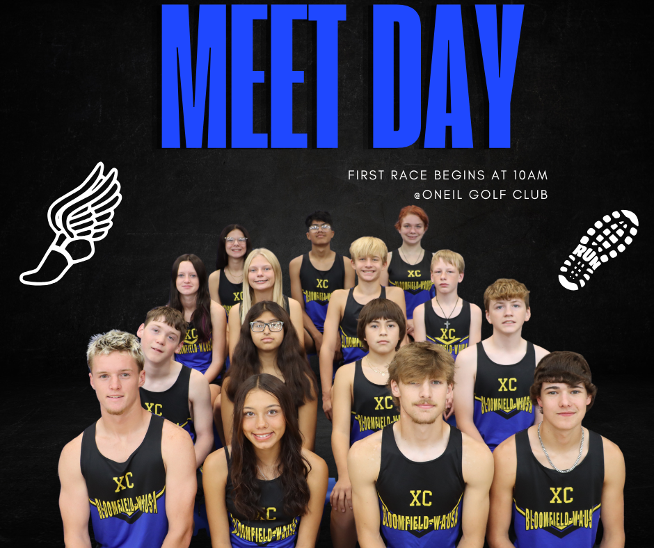 Cross Country Oneil Meet poster