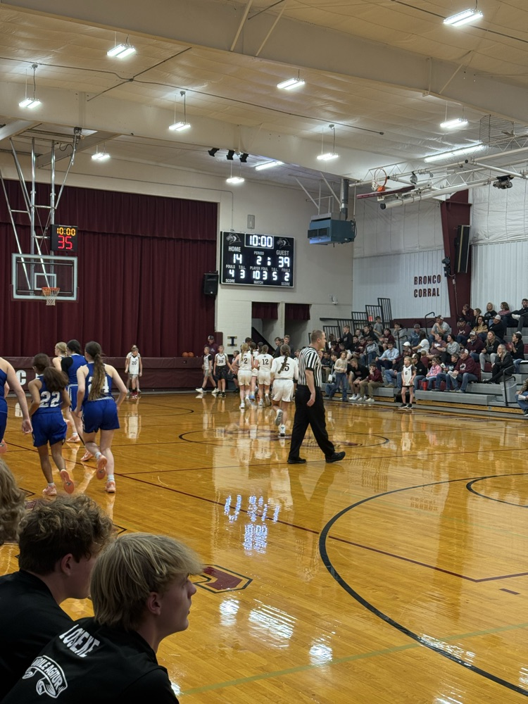 girls halftime score