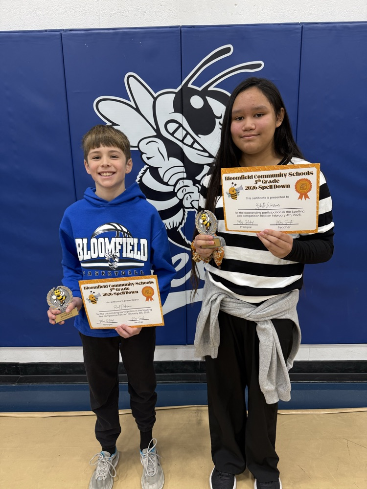 5th Grade Winner and Alternate