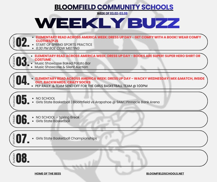 weekly buzz