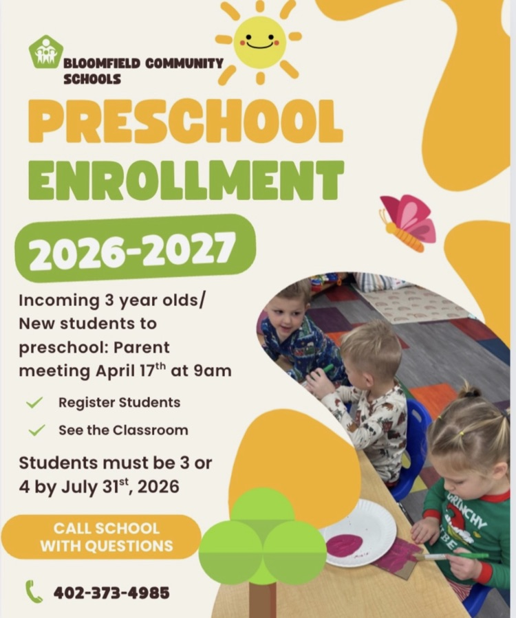 preschool enrollment flyer