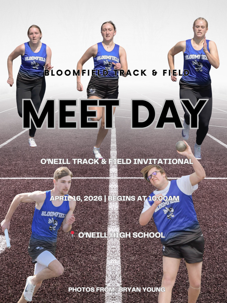 bloomfield track and field meet day