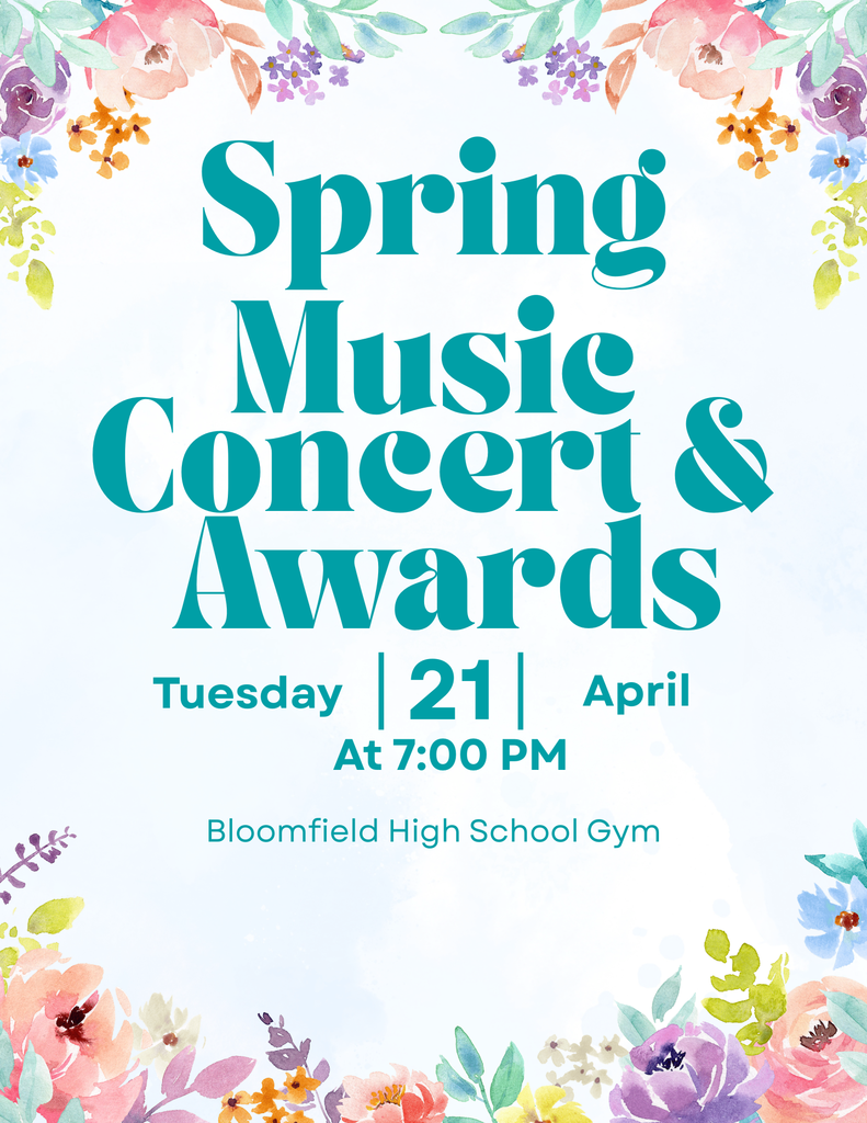spring music concert & awards night