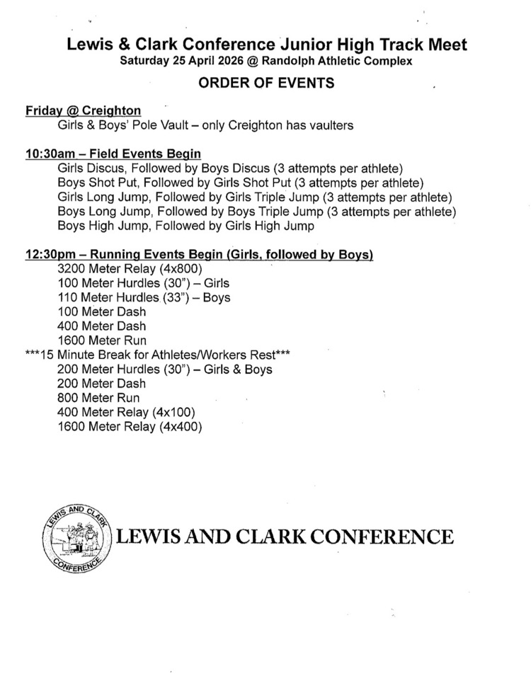 Lewis and Clark order of events 