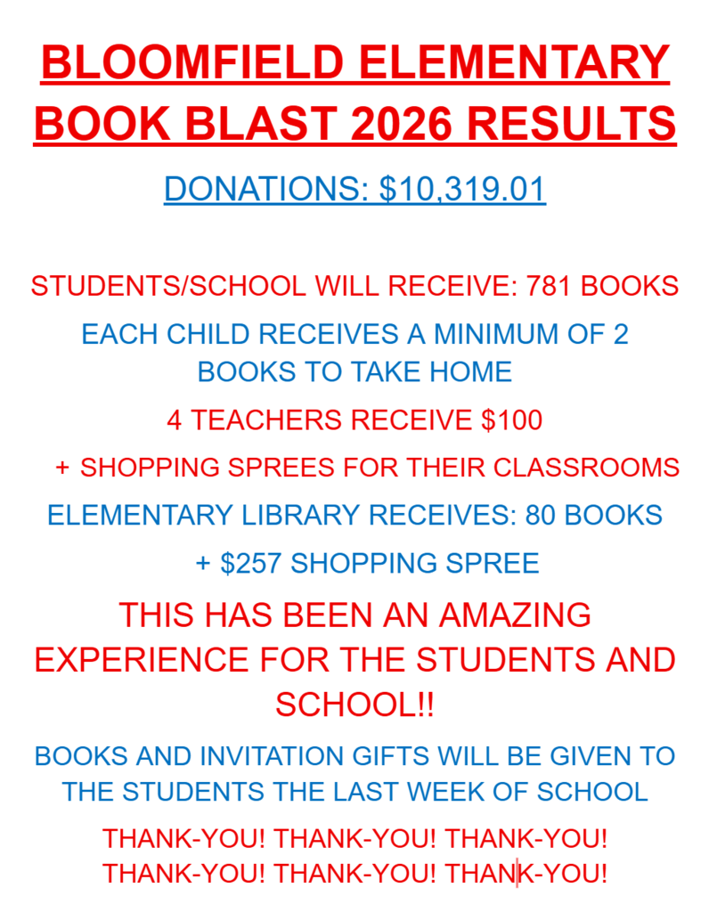 book blast results