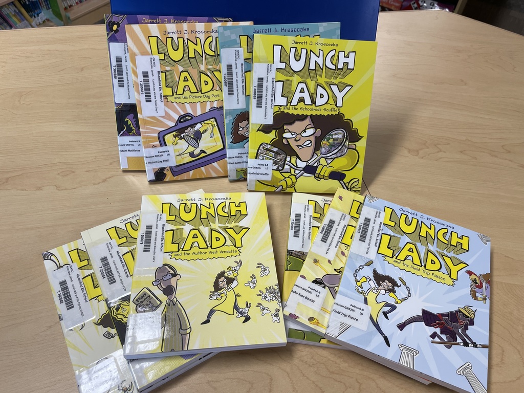 lunch lady series books