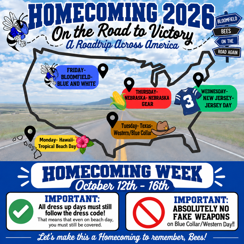 homecoming 2026 dress up days