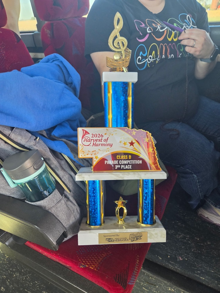 3rd place trophy