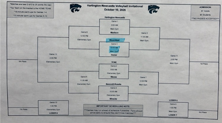 HNHS VB INVITE BRACKET